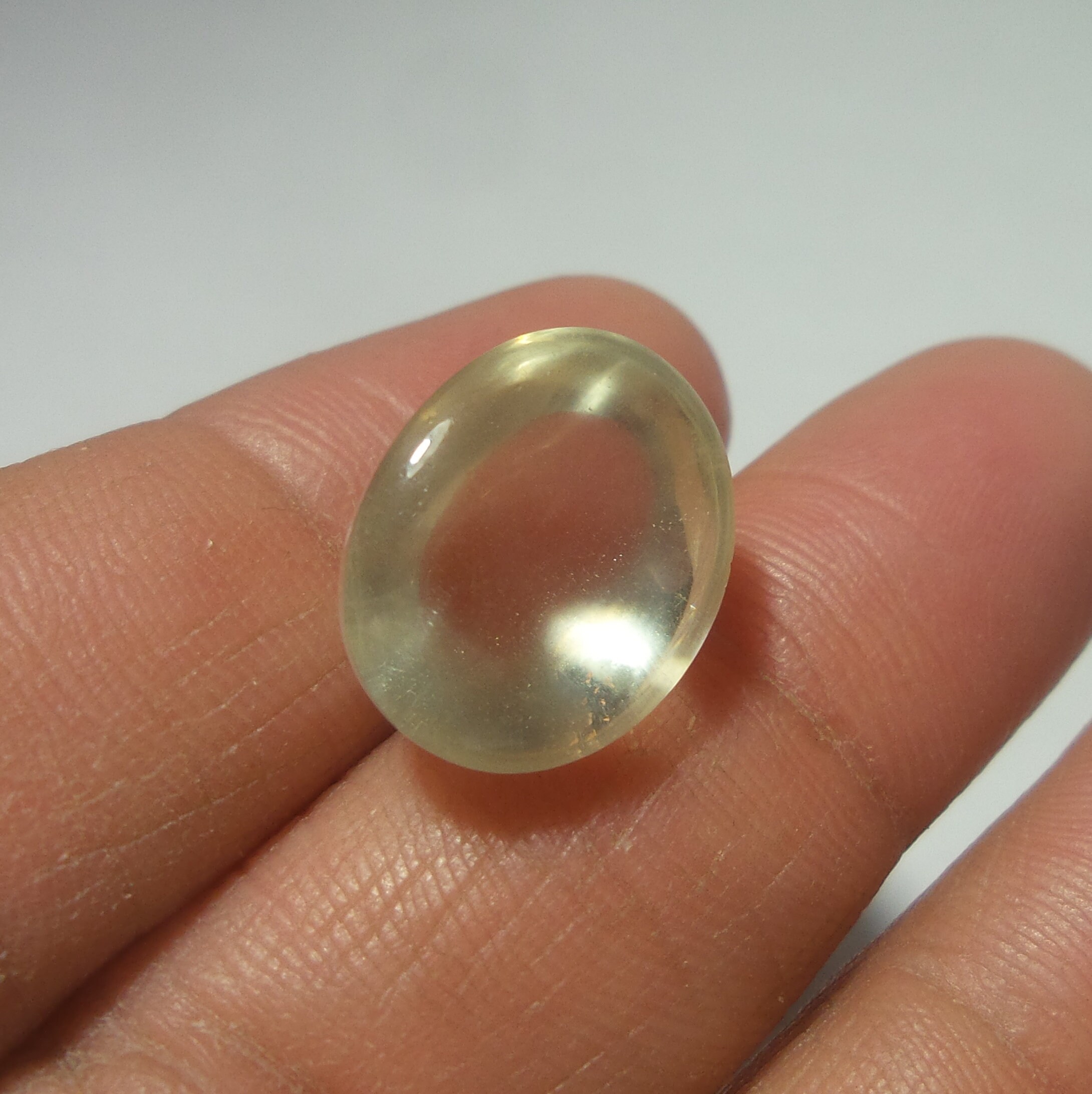 13.9 Ct 16x13.9x11 MM Natural Light Yellow Golden Moonstone Etsy