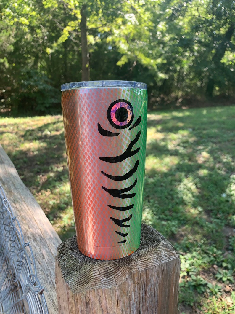 Fishing Lure Tumbler Epoxy stainless steel tumbler Etsy