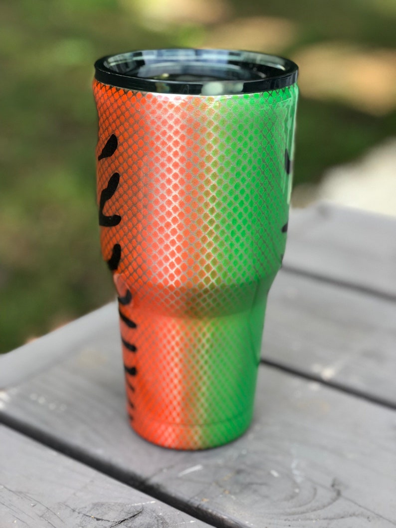 Fishing Lure Tumbler Epoxy stainless steel tumbler Etsy