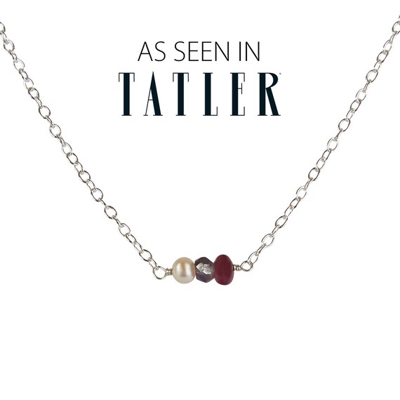 personalised new mum necklace