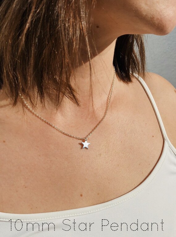 Small Star Necklace Large Pendant Layer - Large Star Pendant Uk Small Star Necklace Large Pendant Layer - Large Star Pendant Uk