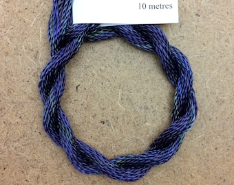 Hand Dyed 3600/2 Viscose Cord, Colour No.53 Spruce, Rayon II, Embroidery, Thread, Needlepoint