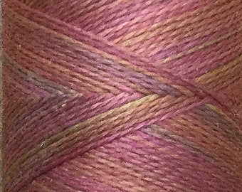Russet, Hand Dyed Silk Machine Thread, Individual Spool 120m, Machine Embroidery, Machine Quilting