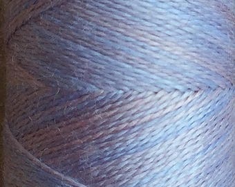 No.28 Lavender, Hand Dyed Silk Machine Thread, Individual Spool 120m, Machine Embroidery, Machine Quilting