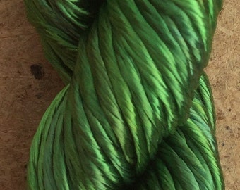 Thick Rayon Floss, No.55 Holly, Viscose Floss, 9 Strand Viscose Floss, Embroidery Thread, Braidmaking, Kumihimo