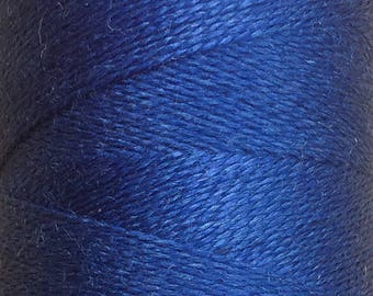 Royal, Silk Machine Threads, 100% Mulberry Silk, Plain Dyed, Luxury Silk Threads, Spun Silk, Solid Colours, 300m, 325yds