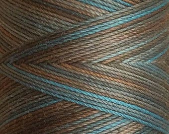No.21 Rust, Hand Dyed Cotton Machine Thread, Individual Spool 150m, Machine Embroidery, machine Quilting