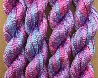 Hand Dyed Viscose Ribbon, 10/167 Viscose Ribbon, Rayon Ribbon, Embroidery, Thread, Canvaswork, Needlepoint, Colour No.29 Stocks