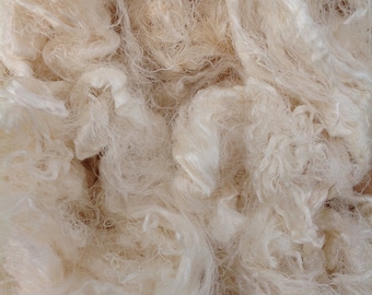 Silk Throwsters Waste,   Natural Mulberry Silk Filament Waste,  Silk Waste Fibre,  Textured Silk Waste