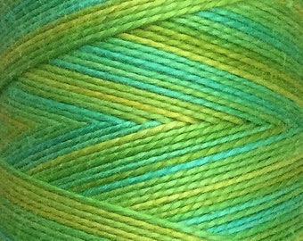 OVER THE TOP, No.45 Spring Green, Thicker Cotton Machine Quilting Thread, Machine Embroidery Thread , Eygyptian Cotton