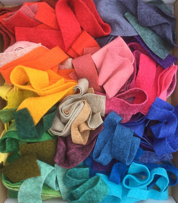 Fabric HANDICRAFT Wool/Viscose Felt Fabric Material ROYAL BLUE Crafts