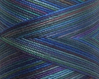 No.57 Oil Slick, Hand Dyed Cotton Machine Thread, Individual Spool 150m, Machine Embroidery, machine Quilting