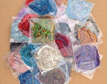 Tidbits, Hand Dyed Embroidery Threads, Creative Embroidery