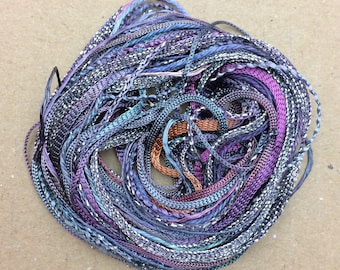 Tidbits, Grape, Hand Dyed Embroidery Threads, Creative Embrodery