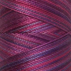 No.47 Cerise, Hand Dyed Cotton Machine Thread, Individual Spool 150m, Machine Embroidery, machine Quilting