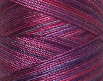 No.47 Cerise, Hand Dyed Cotton Machine Thread, Individual Spool 150m, Machine Embroidery, machine Quilting