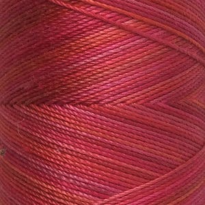 No.14 Christmas, Hand Dyed Cotton Machine Thread, Individual Spool 150m, Machine Embroidery, machine Quilting image 1