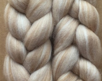 Merino Wool and Baby Camel Roving, Wool Fibre, Spinning Fibre, UK Seller