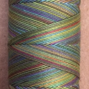 Hand Dyed Thread Selection, Hand Dyed Cotton Machine Thread, Embroidery ...