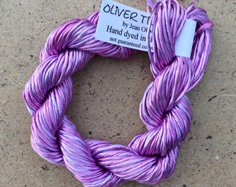 Rayon Floss, Hand Dyed 4 Strand Viscose Floss, Colour No.29 Stocks, Hand Dyed Viscose Floss, Embroidery Thread, Braidmaking