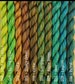 FINE COTTON, Hand Dyed Embroidery Thread, Cotton Thread, Cotton Yarn, Embroidery Floss, 16/2 wt. (Equivalent to Perle 12) 