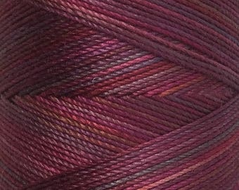 No.17 Ruby, Hand Dyed Cotton Machine Thread, Individual Spool 150m, Machine Embroidery, machine Quilting