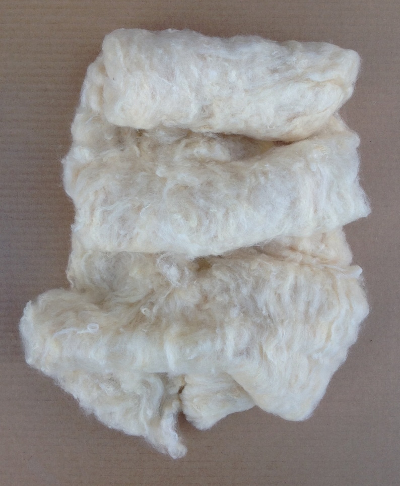 Tussah Silk Laps Silk Laps Combed Silk Laps Carded Silk | Etsy