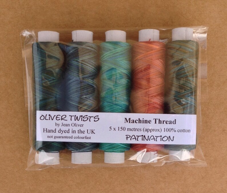 Hand Dyed Quilting Thread Thread Machine Quilting Thread 40 Etsy UK