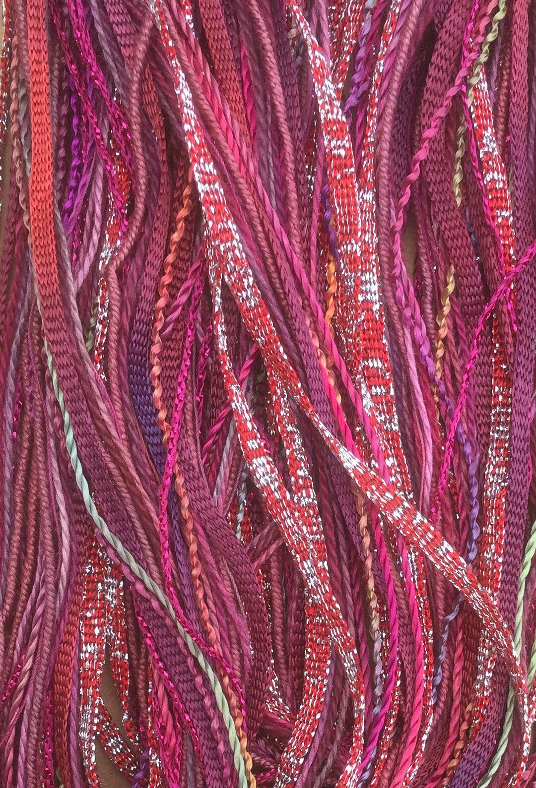 Mulberries, One off Special, Limited Edition, Hand Dyed Embroidery ...