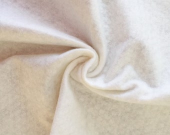 SALE ITEM, White Acrylic Felt, Manmade Felt, Craft Supply, White unwoven Fabric