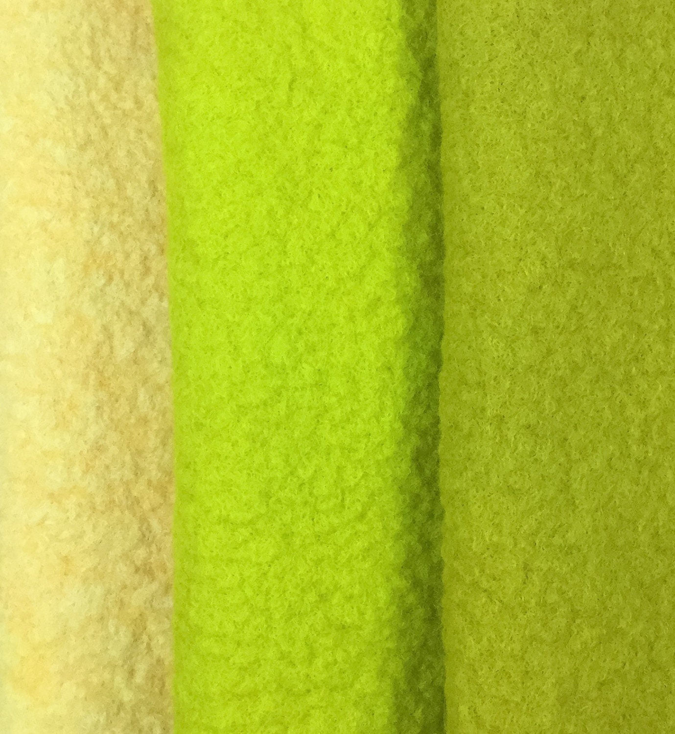 Felt Trio, Hand Dyed Wool and Viscose Felt, 3 Piece Felt Selection