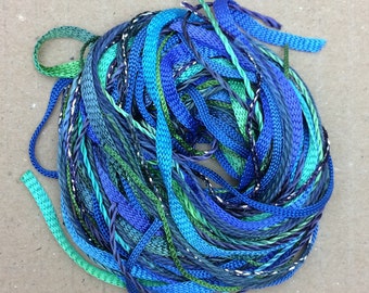 Tidbits, Mediterranean, Hand Dyed Embroidery Threads, Creative Embrodery