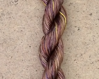 Rayon Floss, Colour No.01 Chocolate, Viscose Floss, 4 Strand Viscose Floss, Embroidery Thread, Braidmaking, Kumihimo
