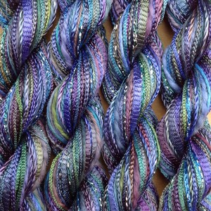 Hand Dyed Embroidery Thread Selection, One Off, No.57 Oil Slick, Mixed ...