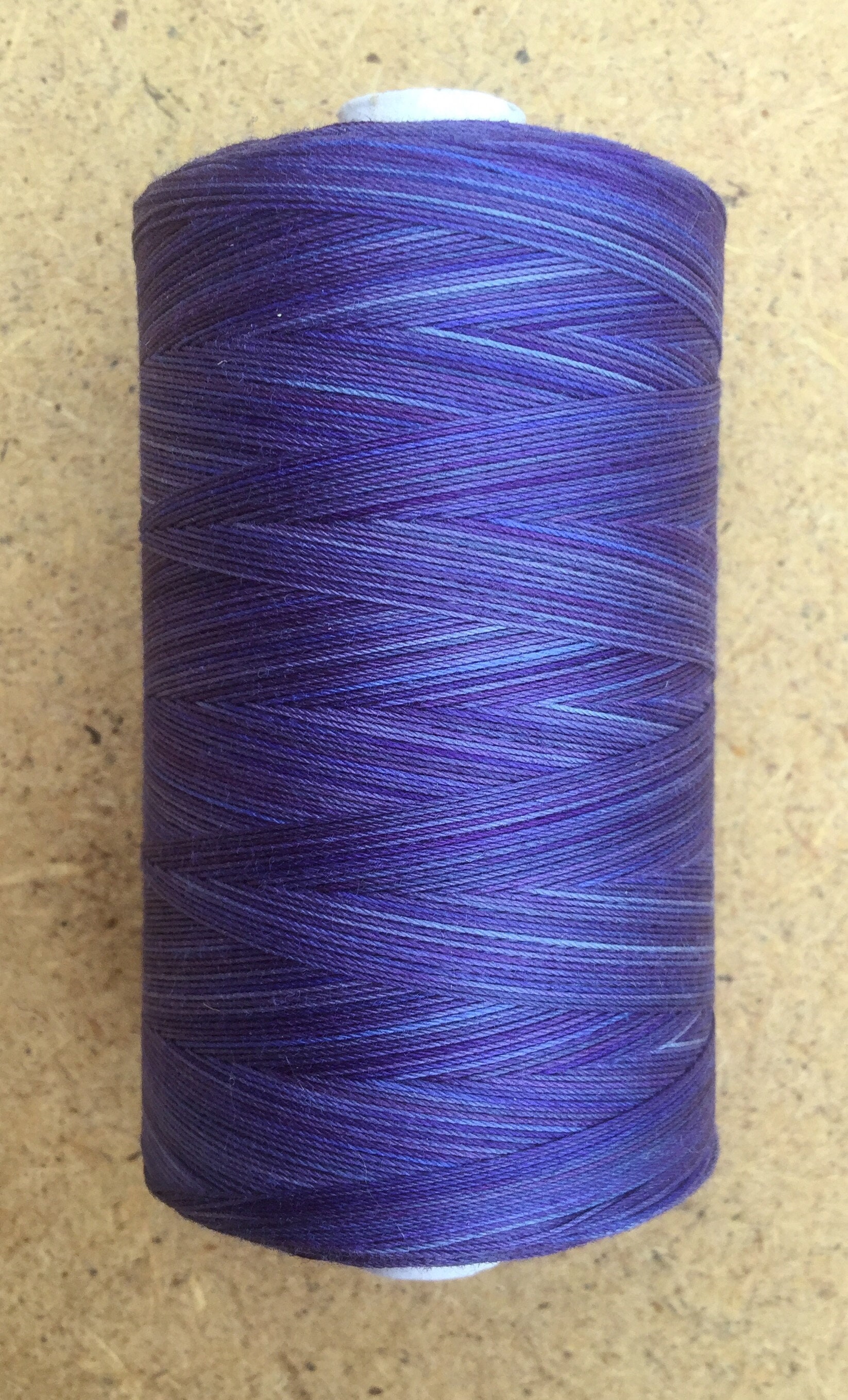 No.52 Ultramarine, Hand Dyed Cotton Machine Quilting Thread, Machine Embroidery Thread
