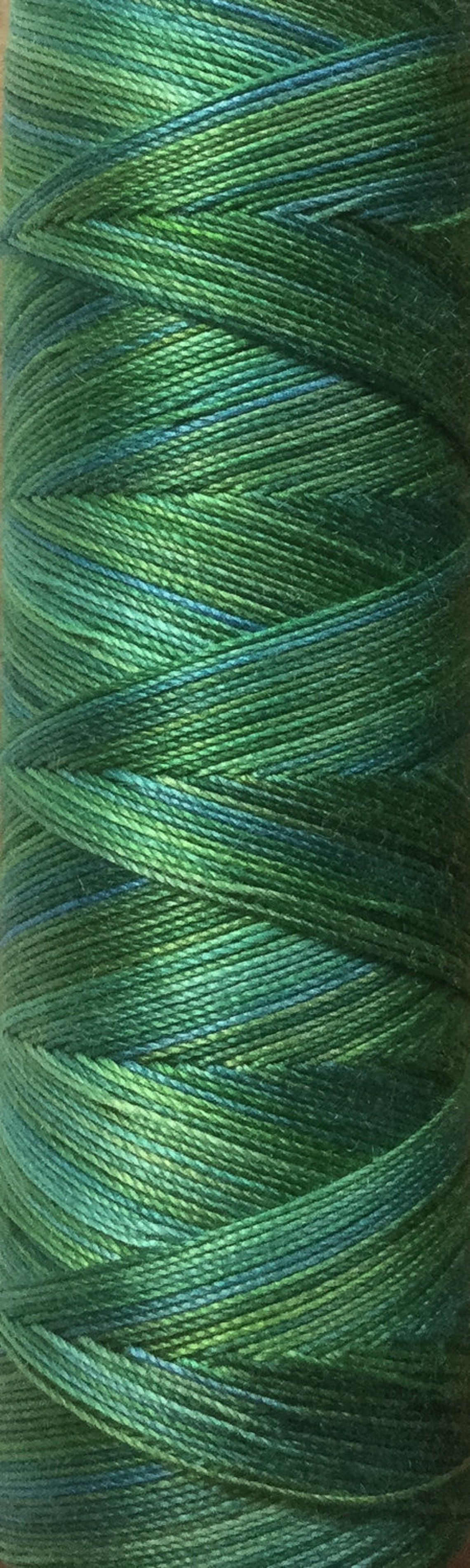 Two of a Kind, No.55 Holly - Hand Dyed Cotton and Viscose Thread ...