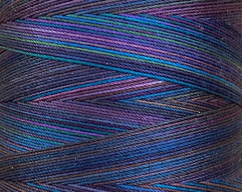 Cotton Machine Quilting Thread, Hand Dyed by Jean, Variegated, 150m (162yds) or 750m (820yds) spool, High Quality Egyptian Giza Cotton, SM04