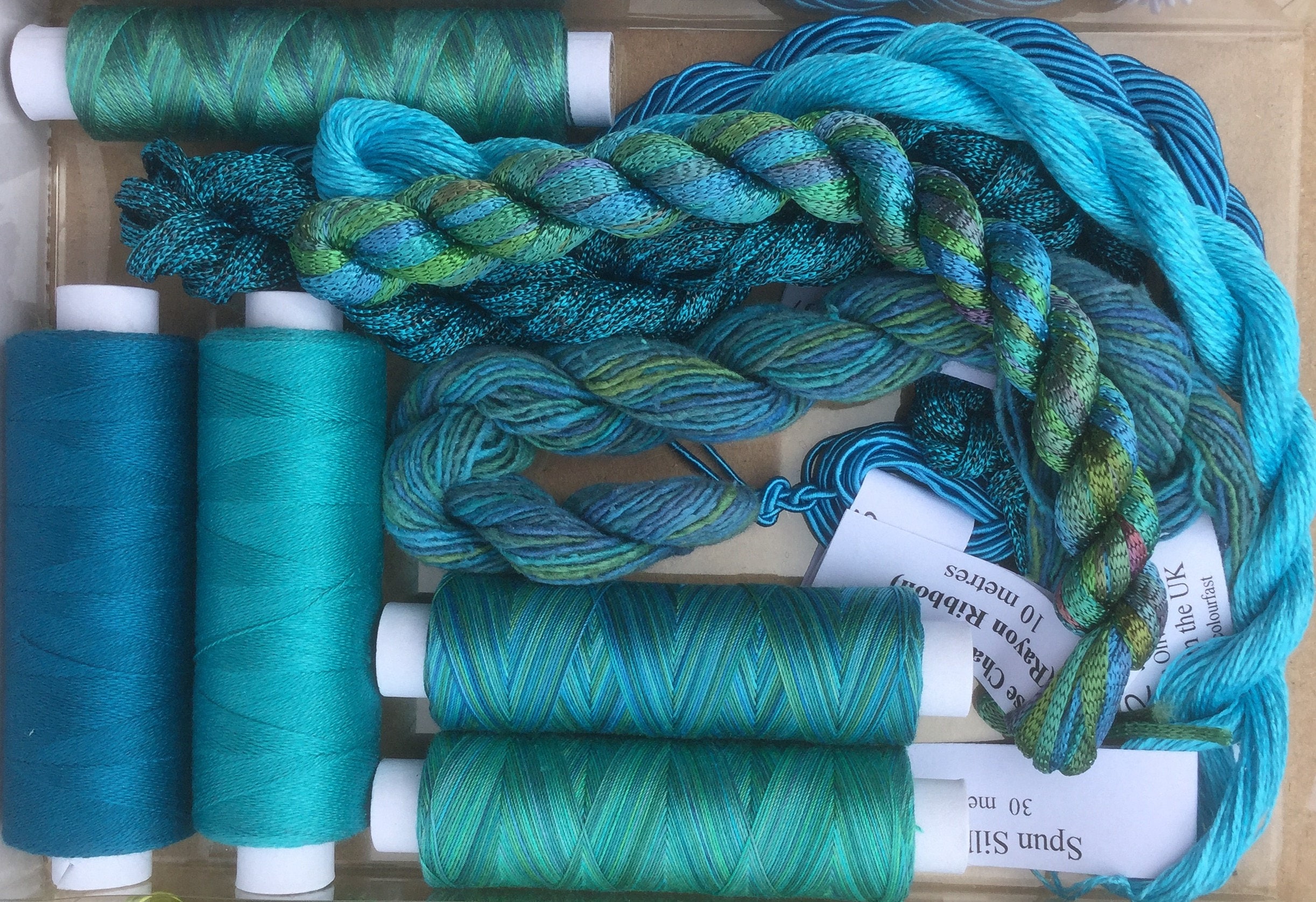 Thread Collections Hand Dyed Embroidery Threads Hand Dyed Etsy