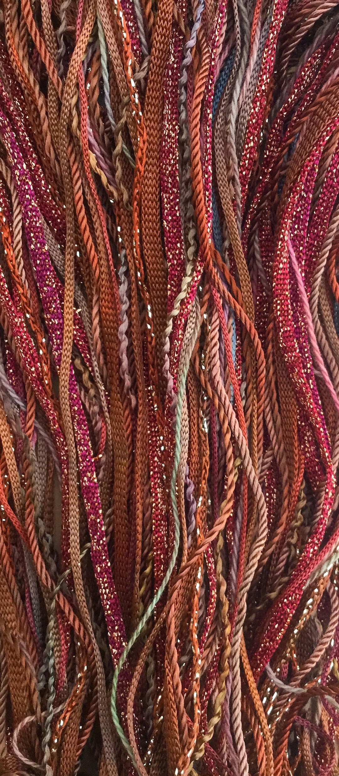 Hand Dyed Embroidery Thread, Ginger, One off Special, Limited Edition ...