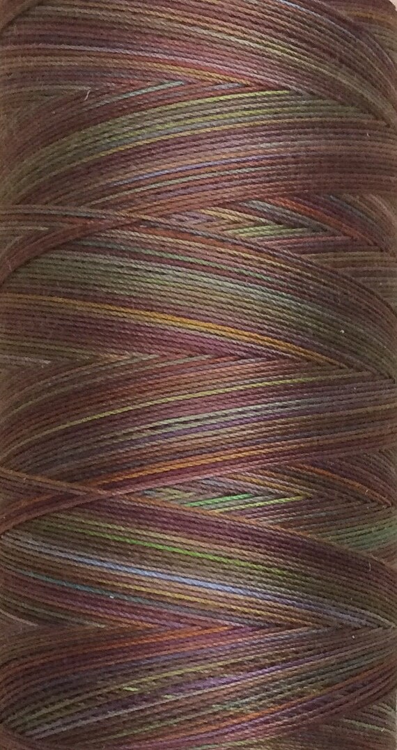 Reed Beds, Cotton Machine Quilting Thread, Egyptian Giza Cotton, Hand Dyed Machine Embroidery Thread, Quilting Thread, 750m (820yds)