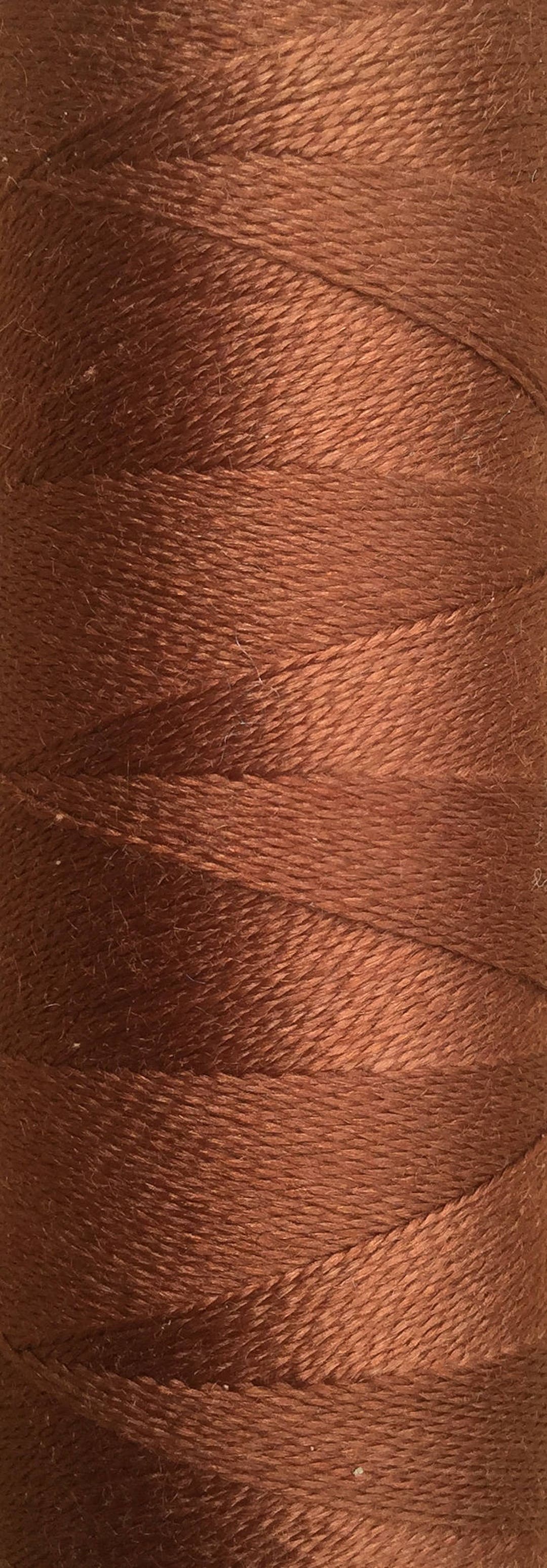 Deep Tan, Silk Machine Threads, 100% Mulberry Silk, Plain Dyed, Luxury ...
