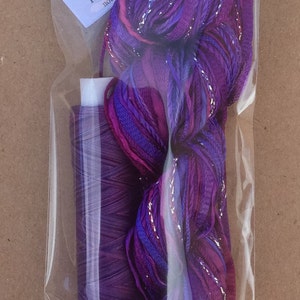 Hand Dyed Thread Selection, Two of a Kind, No.05 Violet, Cotton and ...
