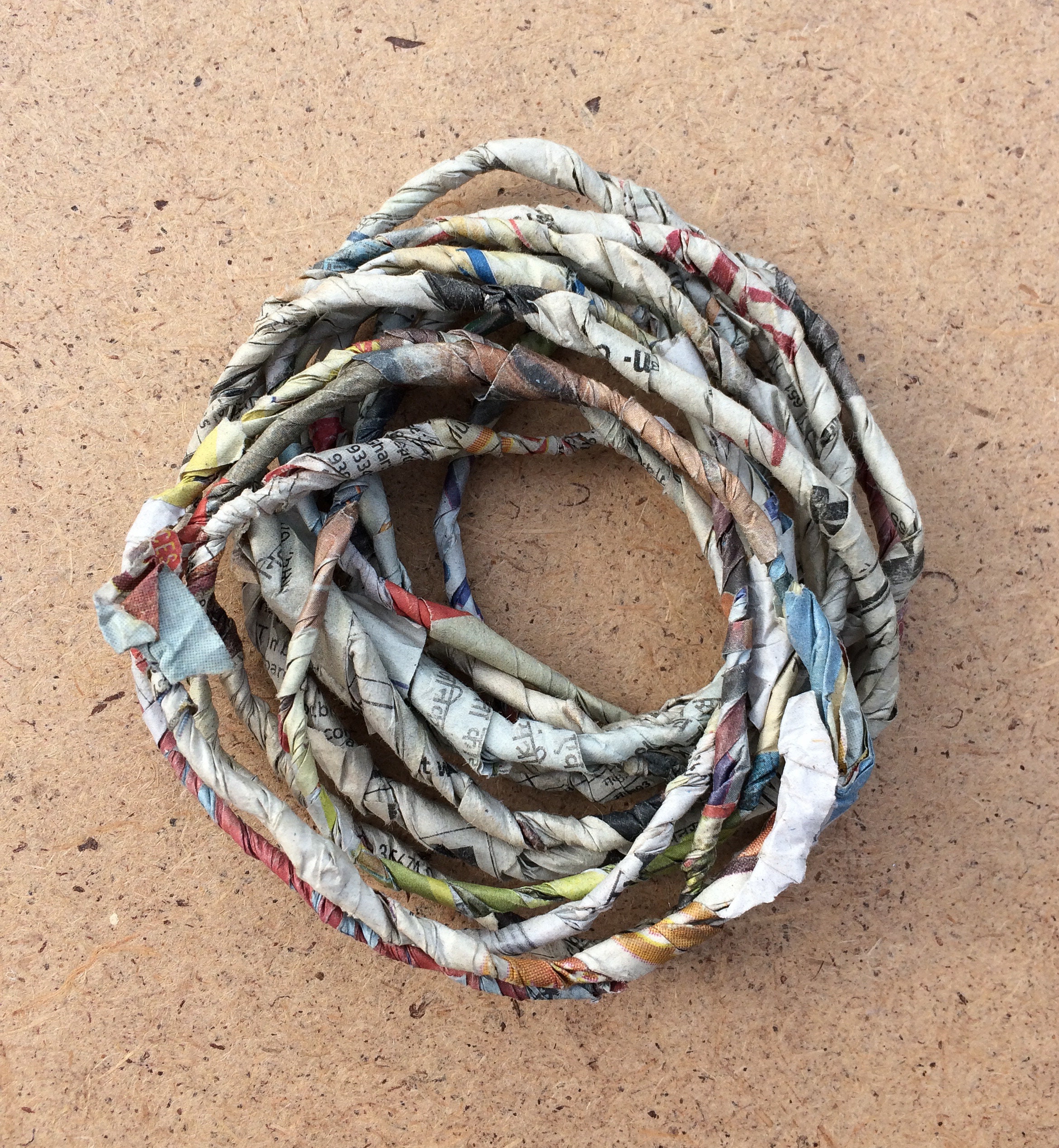 Newspaper rope discount