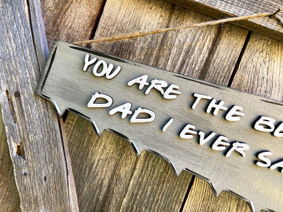 Best Dad Sign Father's Day Gift Best Daddy Sign Dad Etsy Singapore