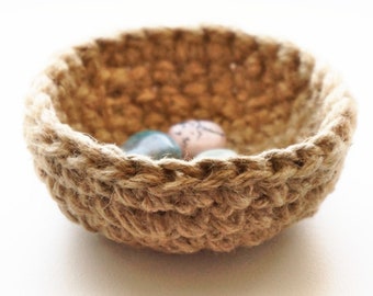 Tiny Crochet Bowl - Crochet Pattern | PDF Instructions