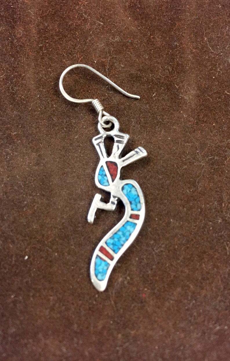 Sterling Silver Kokopelli Earrings Kokpelli Earrings Etsy Canada