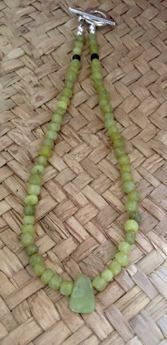 Childs Jade Necklace Baby Jade Necklace Girls Jade Necklace Jade Necklace for Children Girls Jade Teardrop Necklace Baby Jade Teardrop