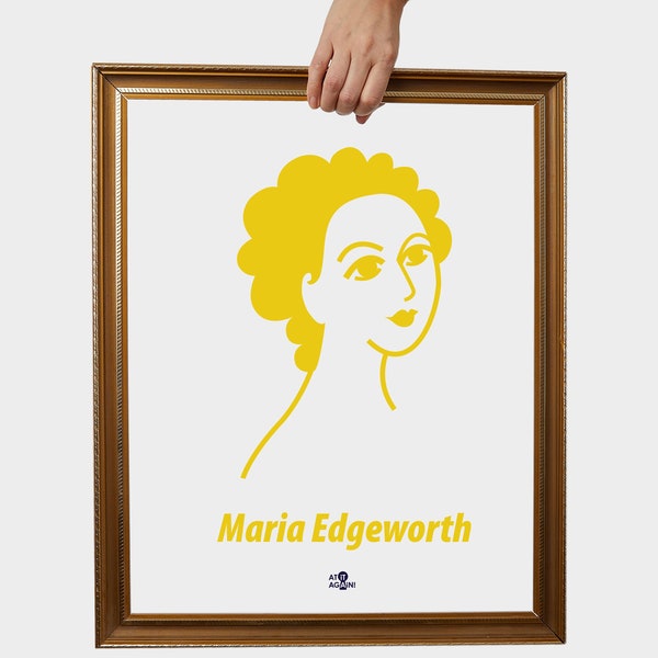 Maria Edgeworth A4 print