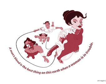 Dracula Print - The one with all the Blood