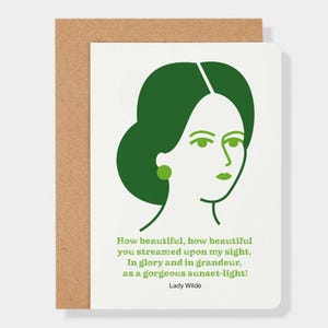 New! Lady Jane Quote Greeting Card